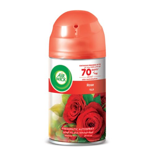 Airwick Air Freshener Fresh Matic Refill 250ML Rose.