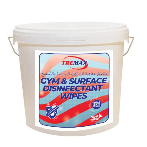 Gym & Surface Disinfectant Wipes – 300 Wipes