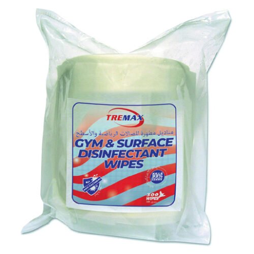 Gym & Surface Disinfectant Wipes Refill – 300 Wipes
