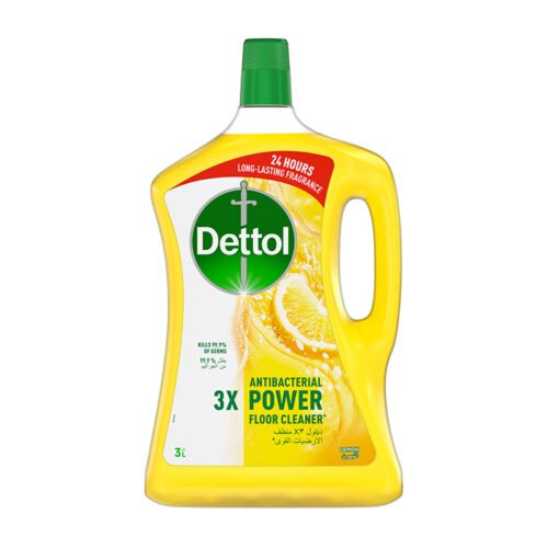 Dettol Multipurpose Floor Cleaner 3Ltr-Lemon.